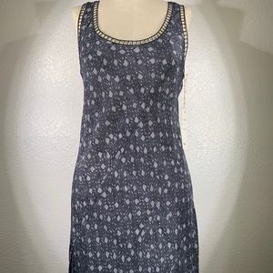 Johnny Was Biya Bias Art Deco Tiered Maxi Sz M NWT